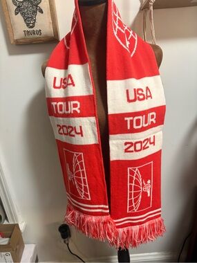 Official Arsenal FC USA Tour 2024 scarf